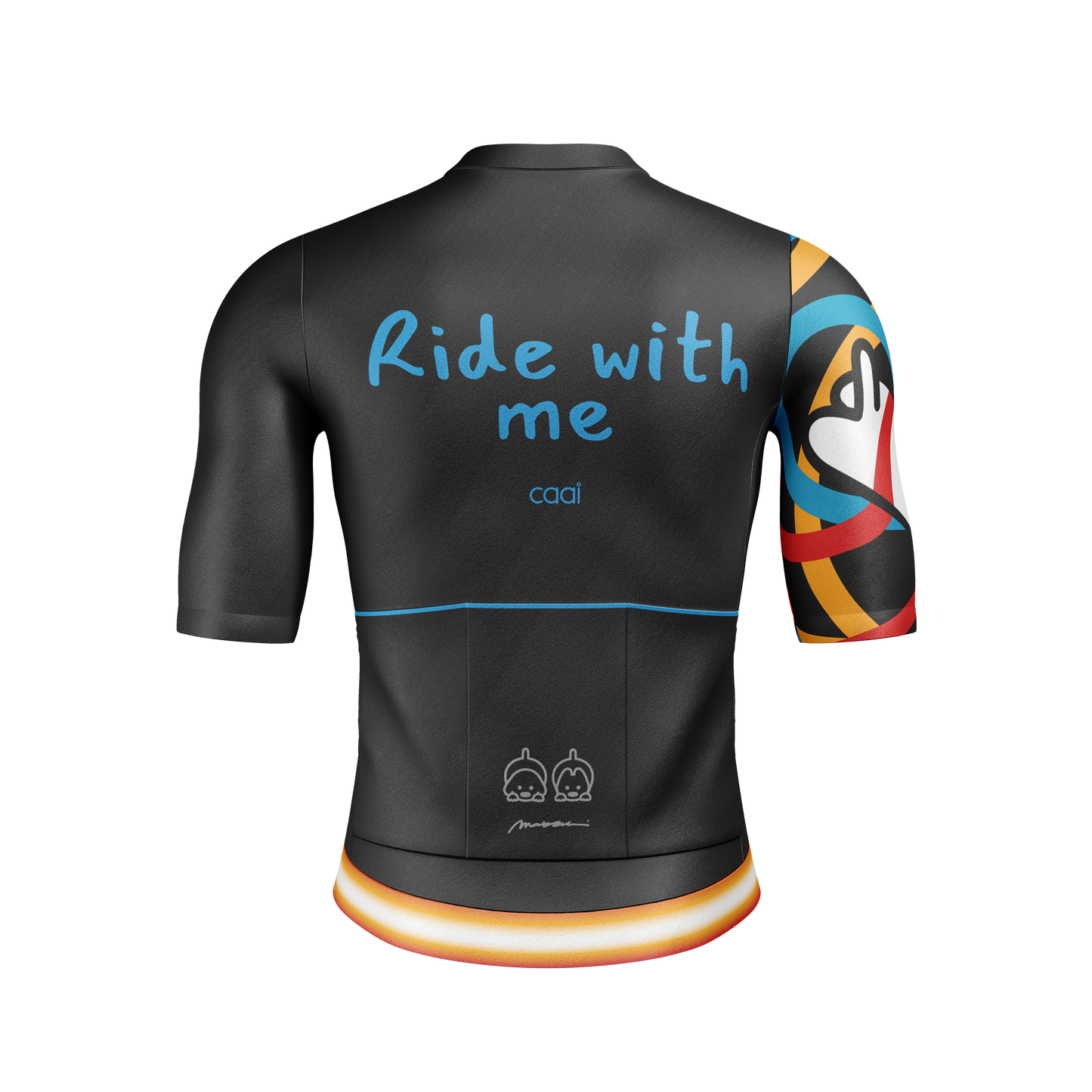 PRE-ORDER : matsui x CAAI - PASSION "Ride with me" Jersey in Black