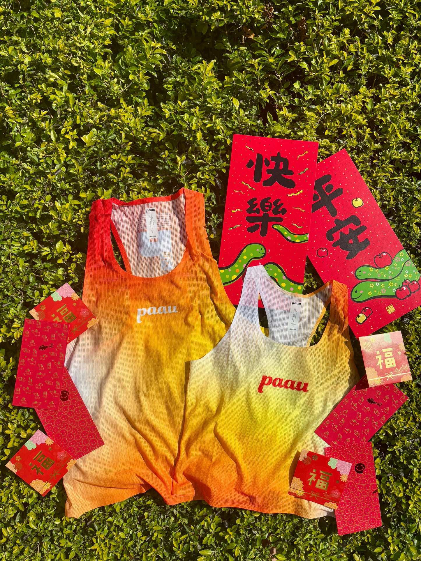 PAAU "Run All the Way" Racing Singlet - Happy CNY (Male & Female)