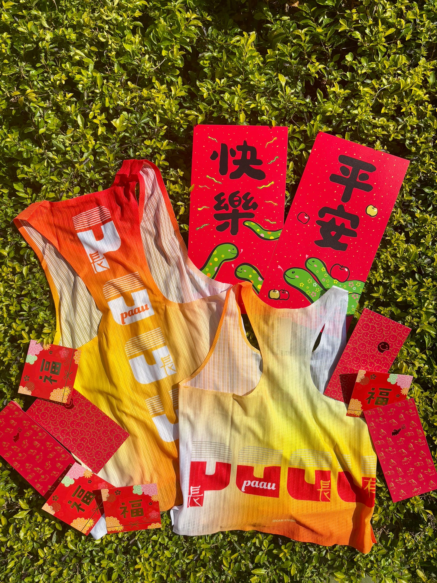 PAAU "Run All the Way" Racing Singlet - Happy CNY (Male & Female)