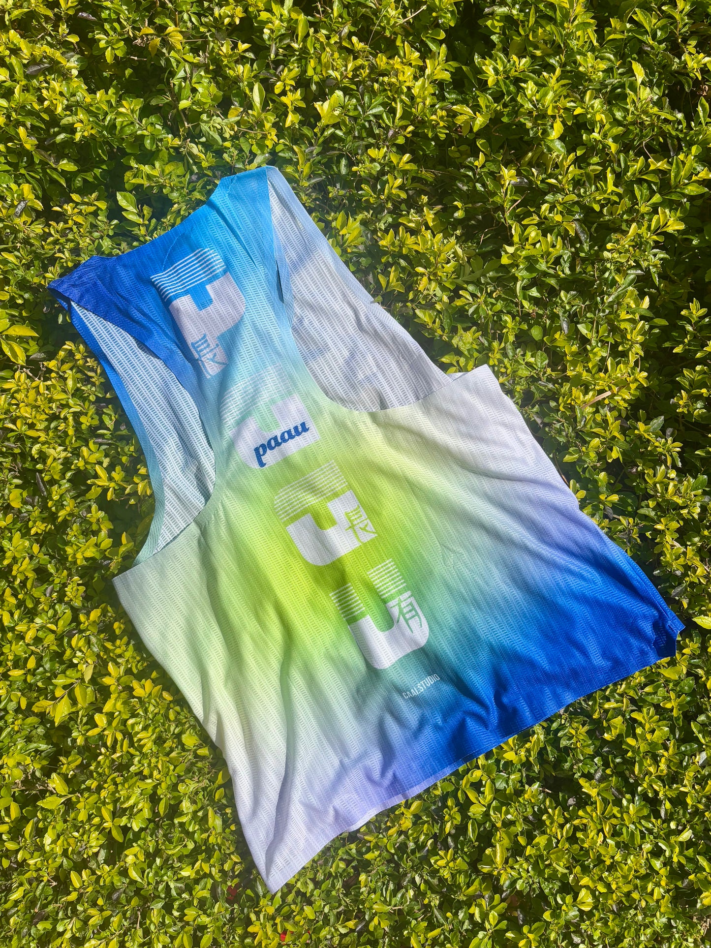 PAAU "Run All the Way" Racing Singlet - Cooling Mint