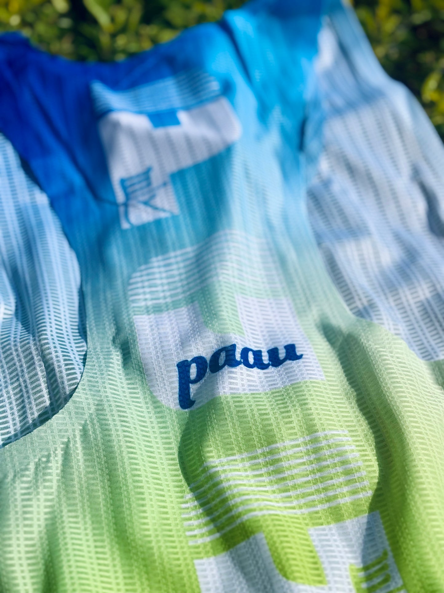 PAAU "Run All the Way" Racing Singlet - Cooling Mint