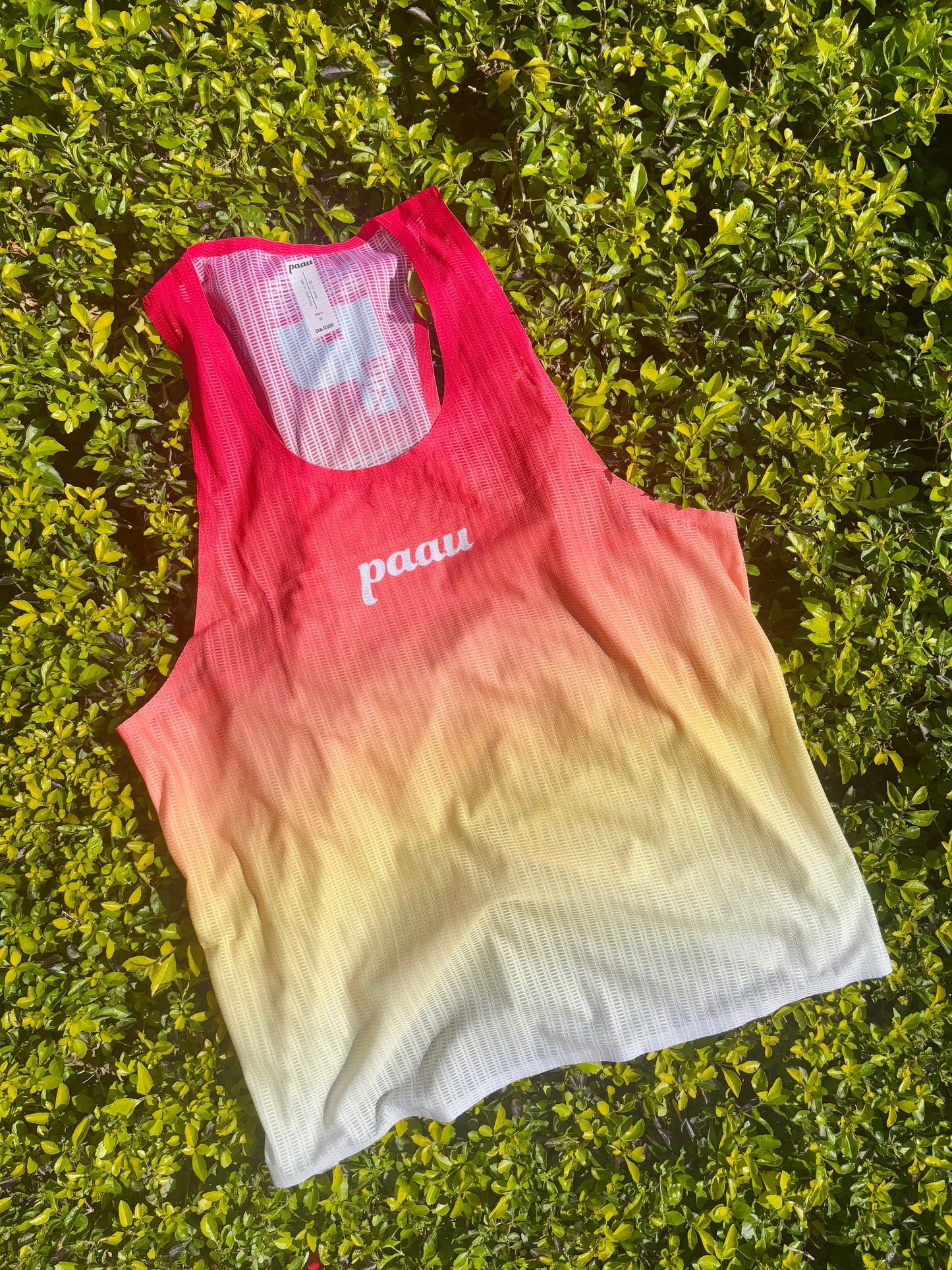 PAAU "Run All the Way" Racing Singlet - Pink in My Heart