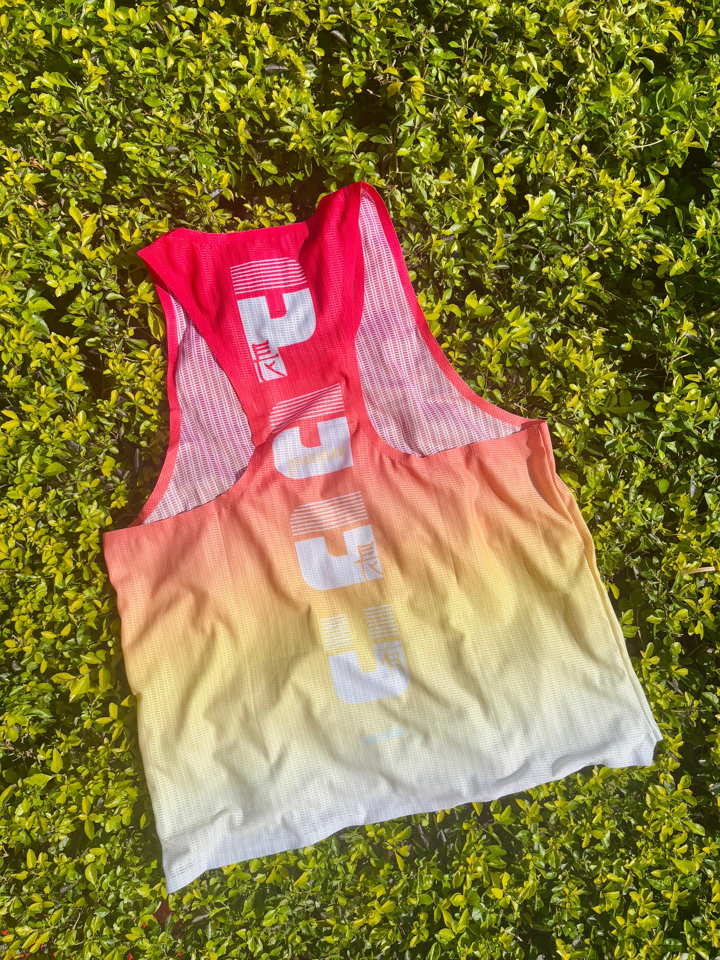 PAAU "Run All the Way" Racing Singlet - Pink in My Heart