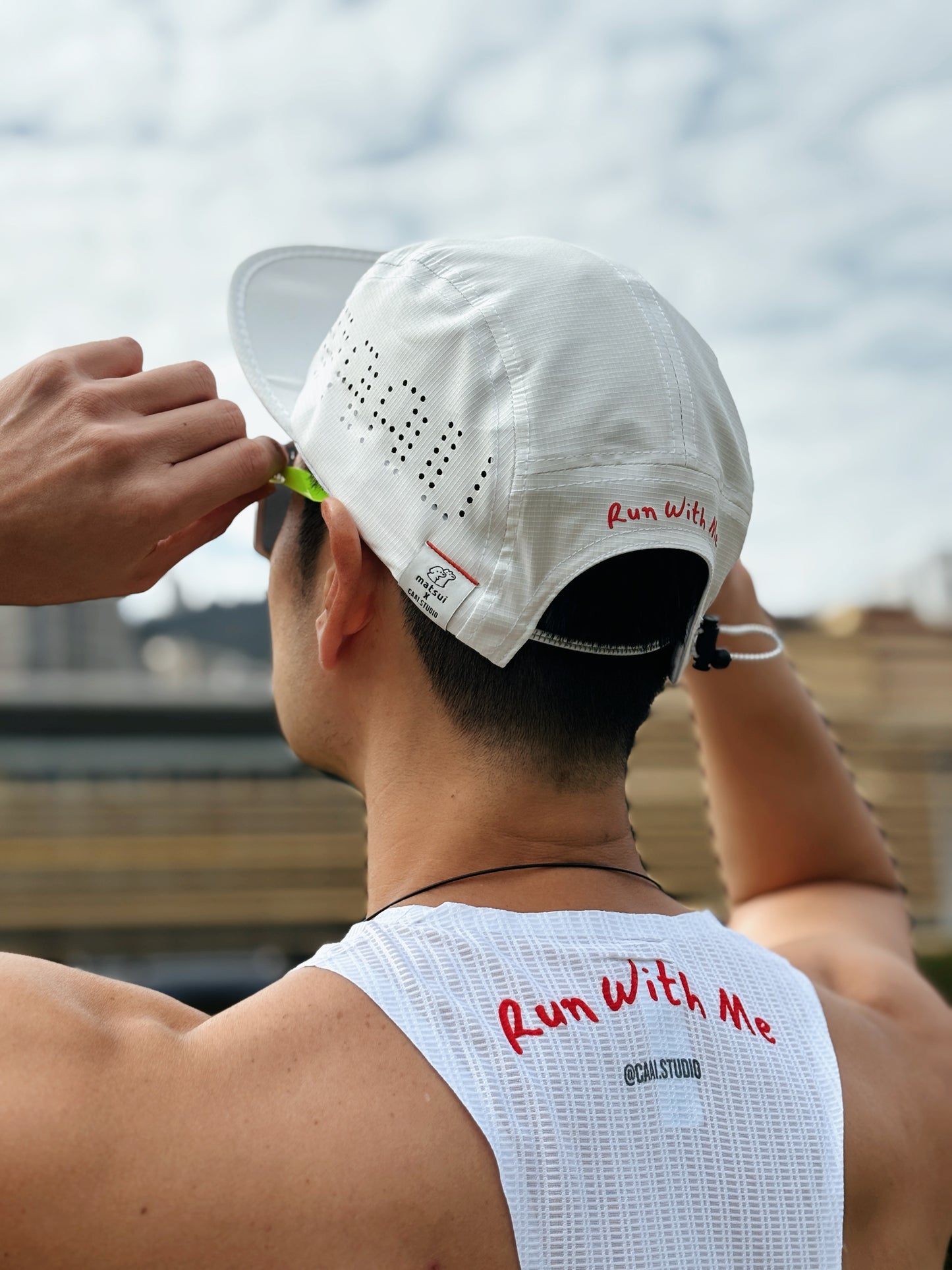 matsui x PAAU Quick-dry "Run with Me" Running Cap