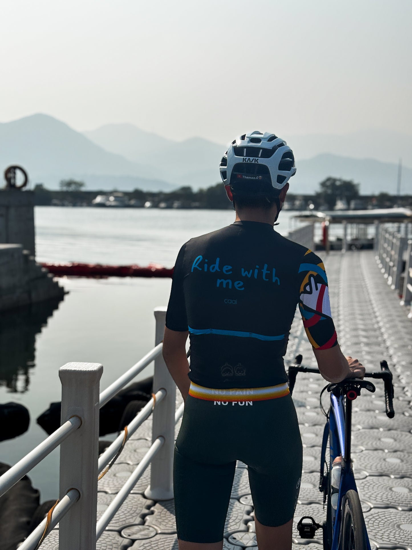 PRE-ORDER : matsui x CAAI - PASSION "Ride with me" Jersey in Black